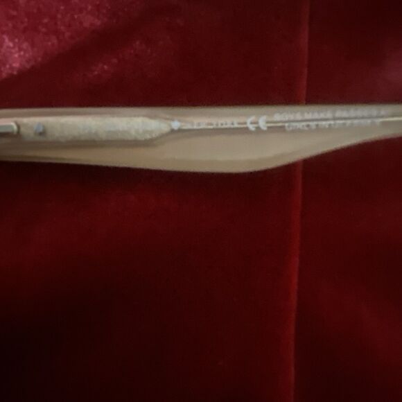 Kate Spade Elora Mauve Pink On Striped Temples 135 Eyeglasses New With Case - Picture 7 of 7